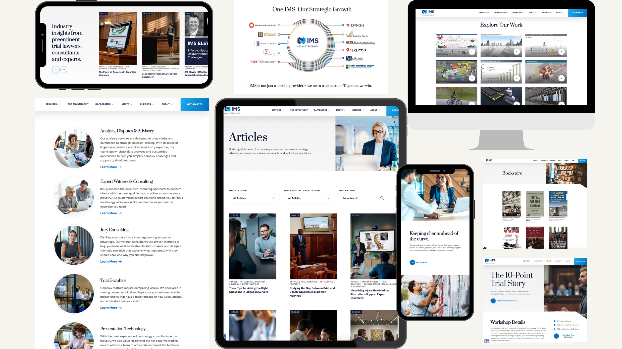 IMS Webpage Examples